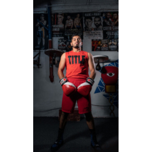 Боксерские перчатки Title Gel E-Series Training&Sparring Gloves Red White Black