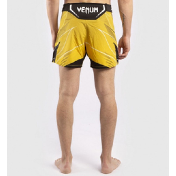 Легкие шорты для ММА Venum Authentic UFC FightNight Short Fit Pro Line Yellow