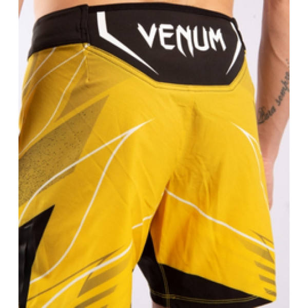 Легкие шорты для ММА Venum Authentic UFC FightNight Short Fit Pro Line Yellow