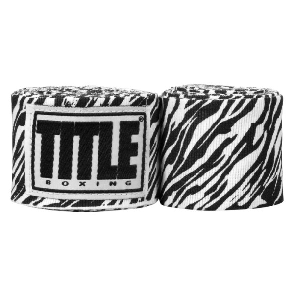 Бинты Title Boxing Print Hand Wraps 180 Zebra