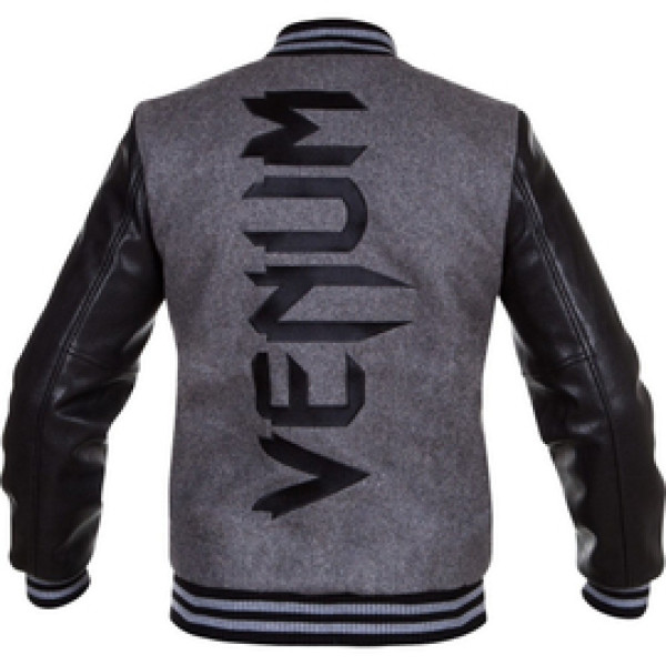 Куртка Venum Shockwave Varsity Jacket Black Grey