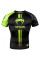 Рашгард Venum Logos Short Sleeves Rashguard Black Neo Yellow
