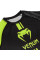 Рашгард Venum Logos Short Sleeves Rashguard Black Neo Yellow
