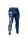 Компрессионные штаны Venum Logos Tights Navy Blue White