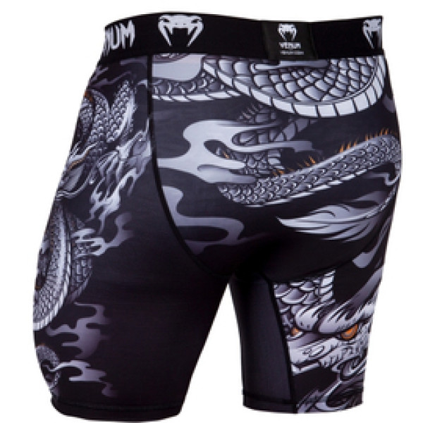 Компрессионные шорты Venum Dragons Flight Compression Shorts Black