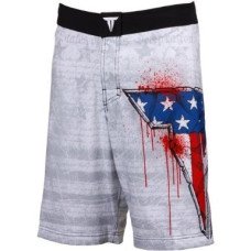 Шорты Throwdown Riot American Flag- White