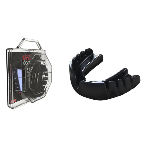 Капа боксерська OPRO Junior Snap-Fit UFC Hologram Black (art.002263001)