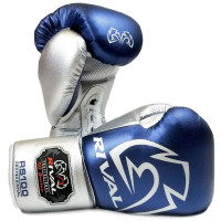 Боксерские перчатки Rival RS100 Professional Sparring Gloves Blue Silver