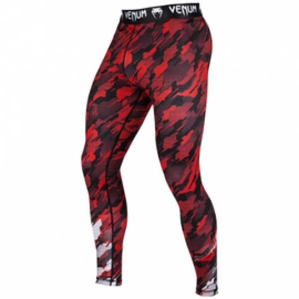 Компрессионные штаны Venum Tecmo Spats Red