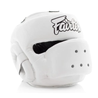 Шлем Fairtex HG14 Full Face Protector Headguard White