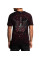 Футболка Affliction Medusa`s Revenge SS Rev Tee Burgandy Black