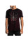 Футболка Affliction Medusa`s Revenge SS Rev Tee Burgandy Black