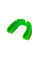 Капа боксерська OPRO Junior Snap-Fit Neon Green (art.002143003)