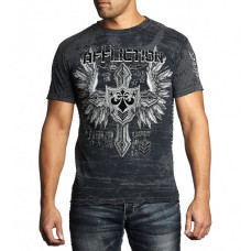 Футболка Affliction Combination Taping Tee