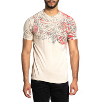 Футболка Affliction Everlasting A24338 Sand Lava Wash