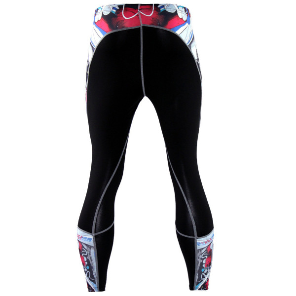 Компрессионные штаны Fixgear Abstract Skull