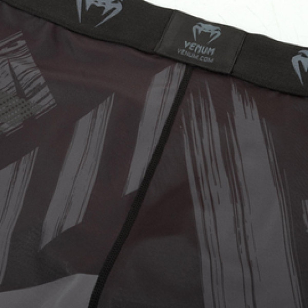 Компрессионные шорты Venum AMRAP Compression Shorts Black Grey