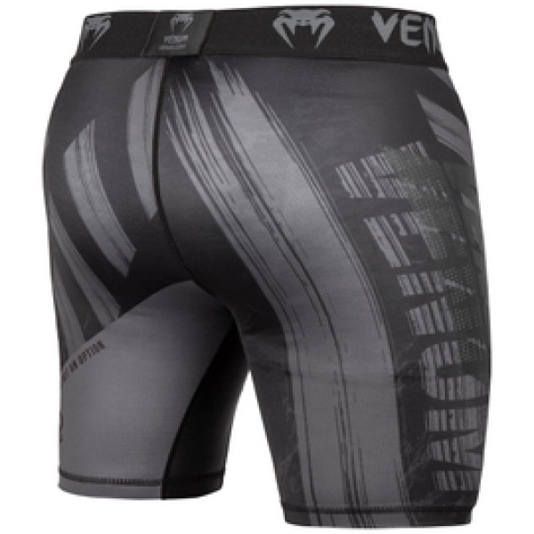 Компрессионные шорты Venum AMRAP Compression Shorts Black Grey