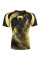 Компрессионная футболка Venum Technical Compression T-shirt Short Sleeves Black Yellow