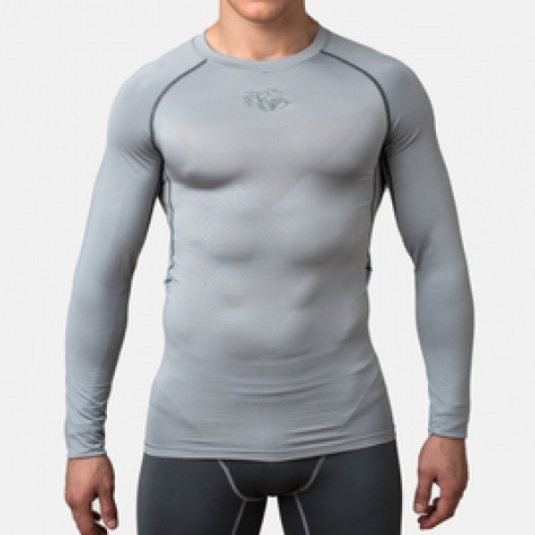 Компрессионная футболка Peresvit Air Motion Graphite Grey Long Sleeve