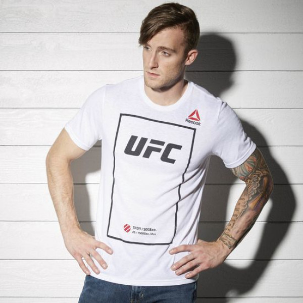Футболка Reebok UFC Fan Triblend Tee White