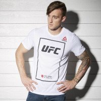 Футболка Reebok UFC Fan Triblend Tee White