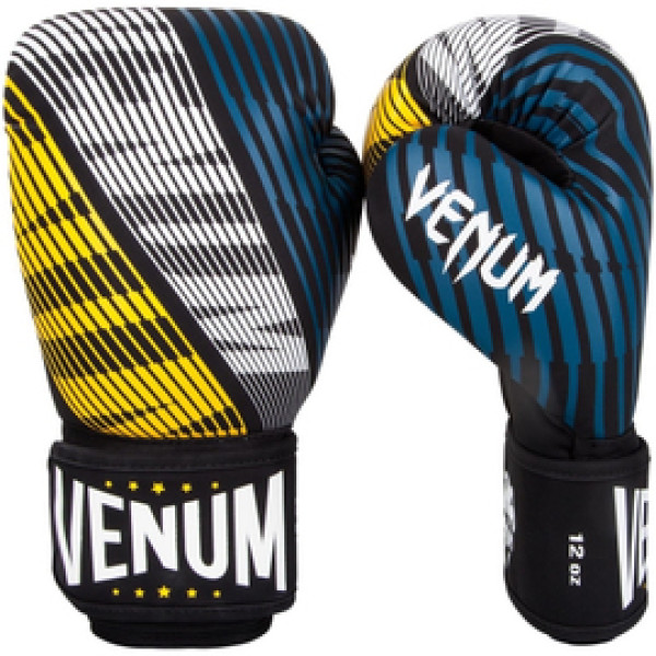 Боксерские перчатки Venum Plasma Boxing Gloves - Black/Yellow