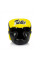 Шлем Fairtex HG13FH Sparring Headguard Full Head Coverage Black Yellow