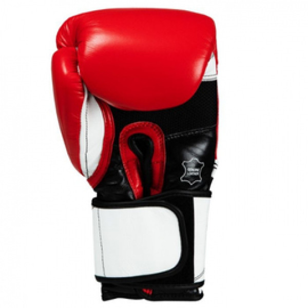 Боксерские перчатки Title Premium Leather Performance Training Gloves Red