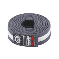 Детский пояс для кимоно Peresvit BJJ Belt Kid's Grey White