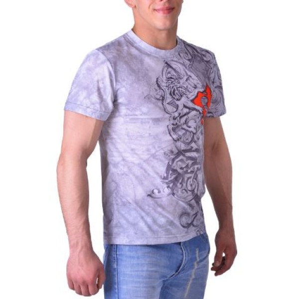 Футболка Berserk WARRIOR SPIRIT grey