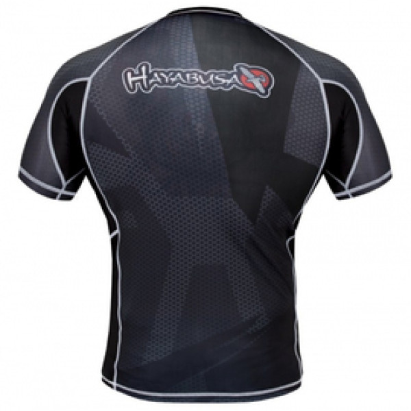 Рашгард Hayabusa Metaru Black с кор. рукавом