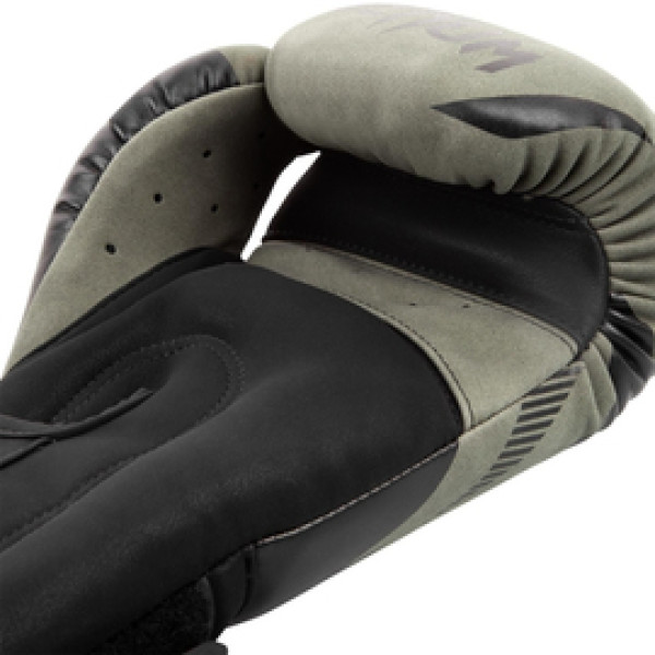 Боксерские перчатки Venum Impact Boxing Gloves Khaki Black