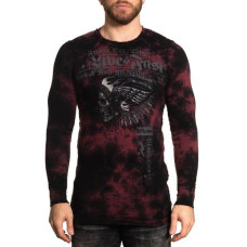Термалка Affliction Wind Speed Burgundy Crystal Black