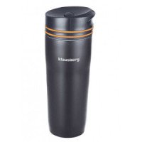 Термокружка Klausberg KB-7149 380мл Чорно-Оранжева