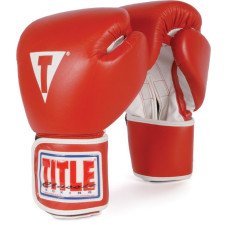 Боксерские перчатки Title Classic Pro Style Training Gloves Red