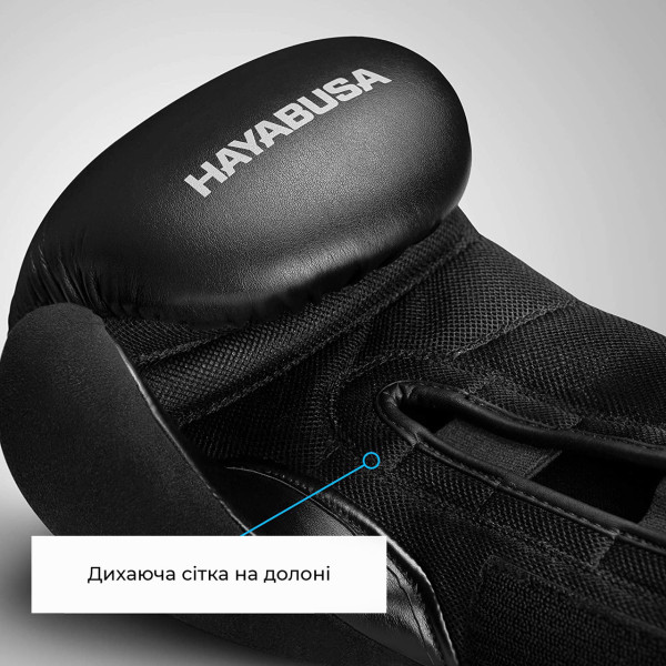 Боксерські рукавиці Hayabusa S4 - Чорні 16oz (Original)