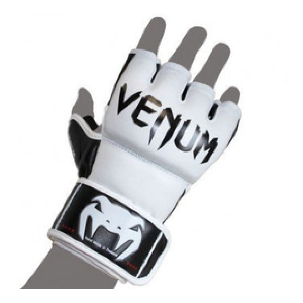 Перчатки Venum Undisputed MMA Gloves - Nappa Leather - White