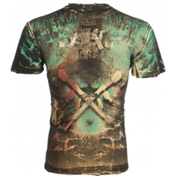 Футболка Affliction Parrot Yellow T-shirt