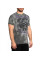 Футболка Affliction Serpent Command Silver Lava Wash