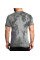 Футболка Affliction Serpent Command Silver Lava Wash