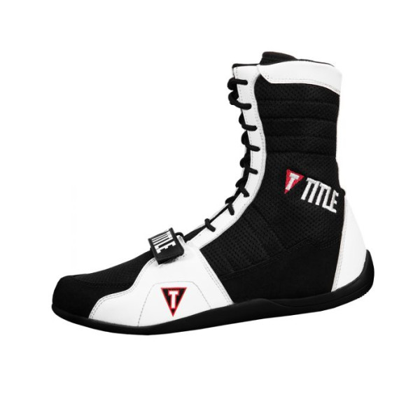 Боксерки Title Ring Freak Boxing Shoes Black White