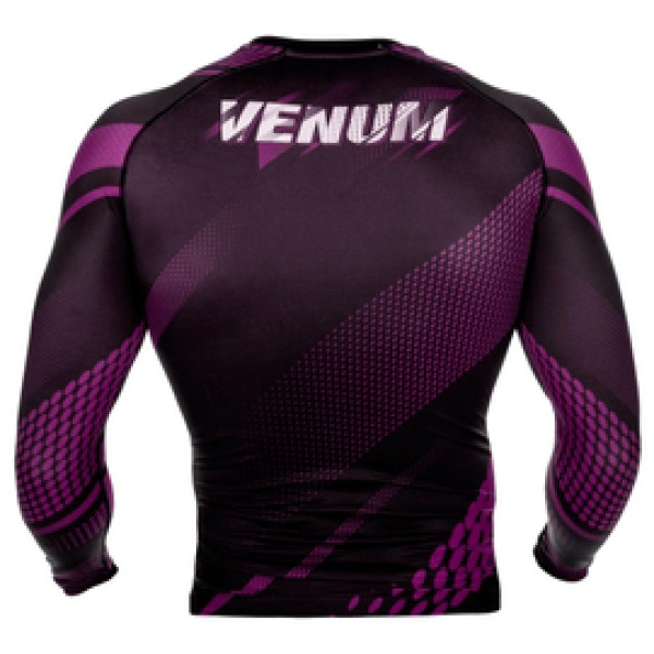 Рашгард Venum Rapid Rashguard Long Sleeve Black-Purple