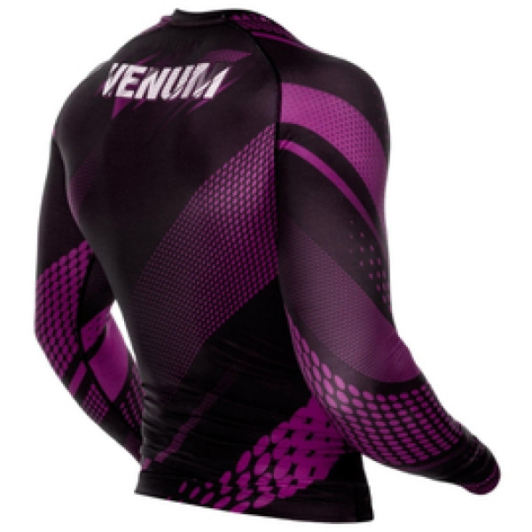 Рашгард Venum Rapid Rashguard Long Sleeve Black-Purple