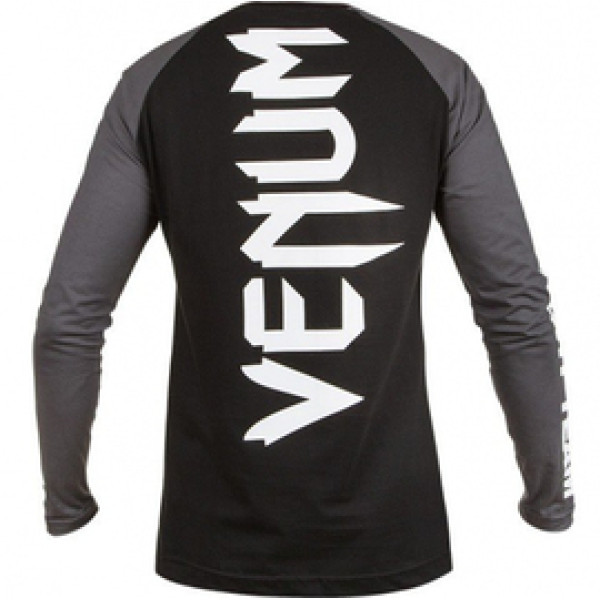 Лонгслив Venum Pro Team 2.0 Long Sleeve T-Shirt Black Grey
