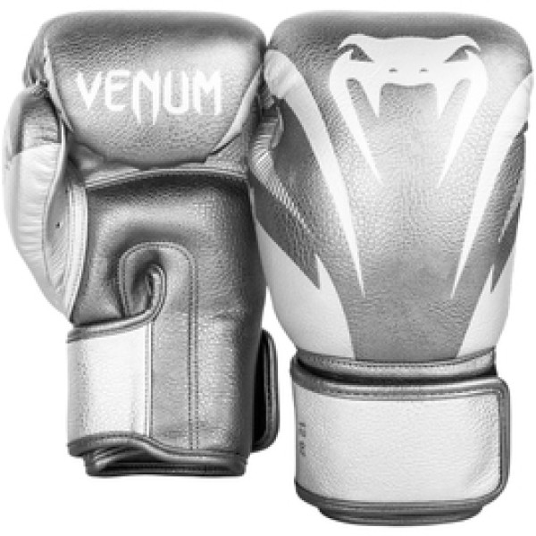 Боксерские перчатки Venum Impact Boxing Gloves Silver