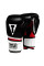 Боксерские перчатки Title Premium Leather Performance Training Gloves Black