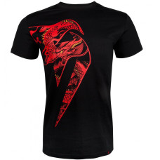 Футболка Venum Giant x Dragon T-shirt Black Red