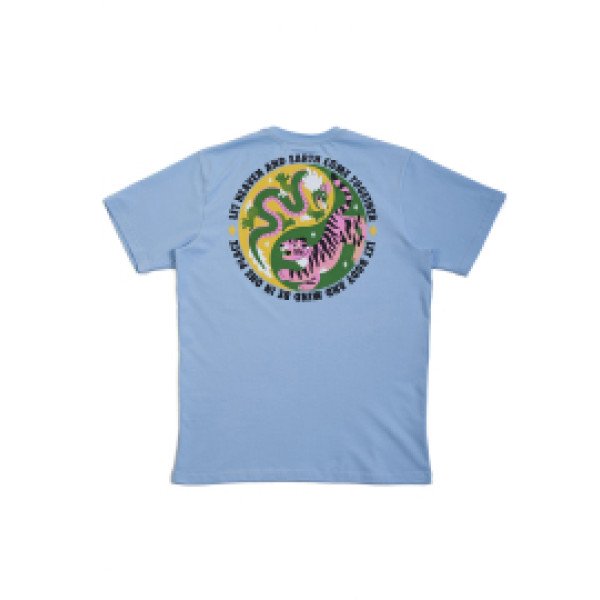 Футболка MANTO T-shirt Balance Azure