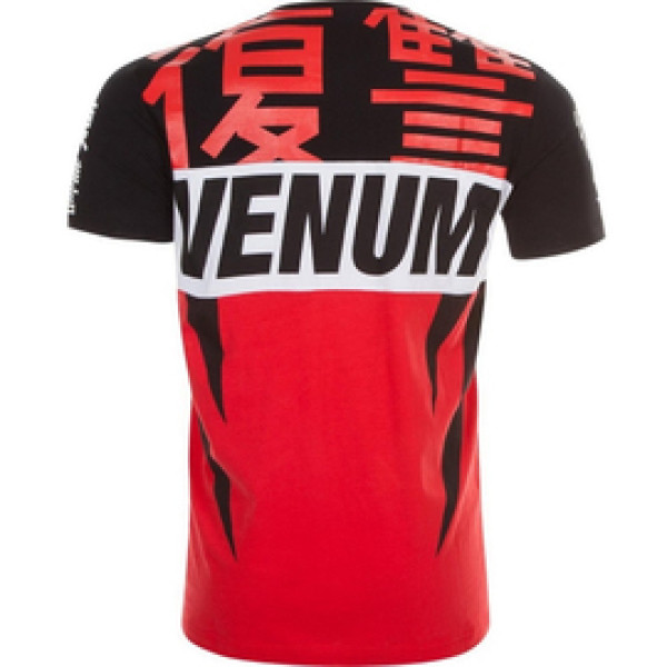 Футболка Venum Revenge T-Shirt Red Black